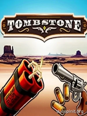 Grafica del vide slot Tombstone Nolimit City con RTP 96.1%